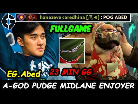 Abed Pudge MIDLANE A-GOD 11K MMR  - NEW HERO POOL SEA PUB Dota 2 Perpsective FULLGAME