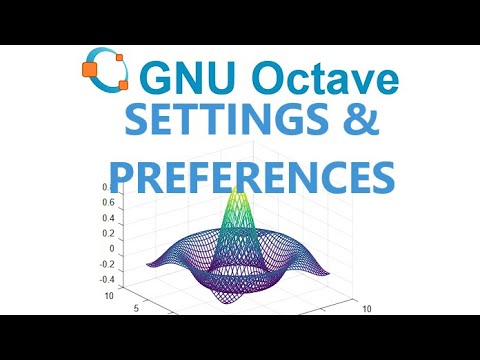 GNU Octave: Settings & Preferences