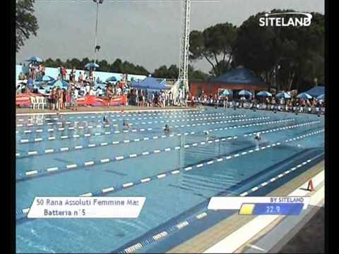 Serie 5 dei 50 Rana  Assoluti Femmine Master - 12 MEMORIAL ANDREA BETTIOL