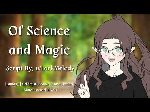 ASMR roleplay A4A F4A Science and Magic [Alchemist Speaker] [Mage Listener] [Mute Listener] [Rivals]