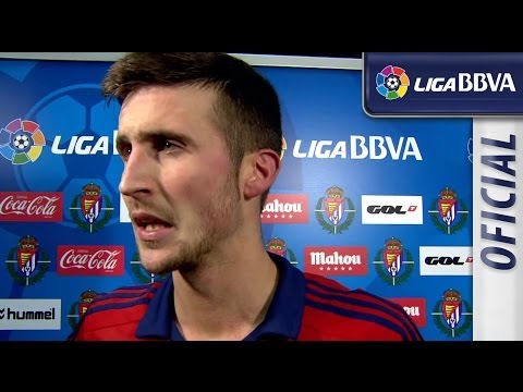 Entrevista a Oier tras el Real Valladolid (0-1) Osasuna - HD