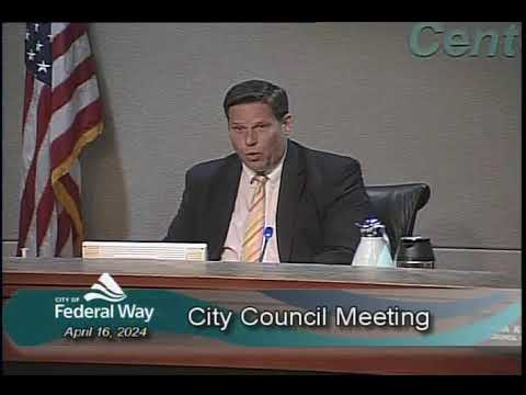 04/16/2024 Federal Way City Council - Regular Meeting
