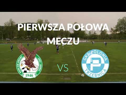 SPORT: MKS Orzeł Lubawka - GKS Polonia Trzebnica,  pierwsza połowa meczu