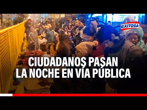 🔴🔵Gran Parada y Desfile Cívico Militar 2024: Ciudadanos pasaron la noche en la vía pública