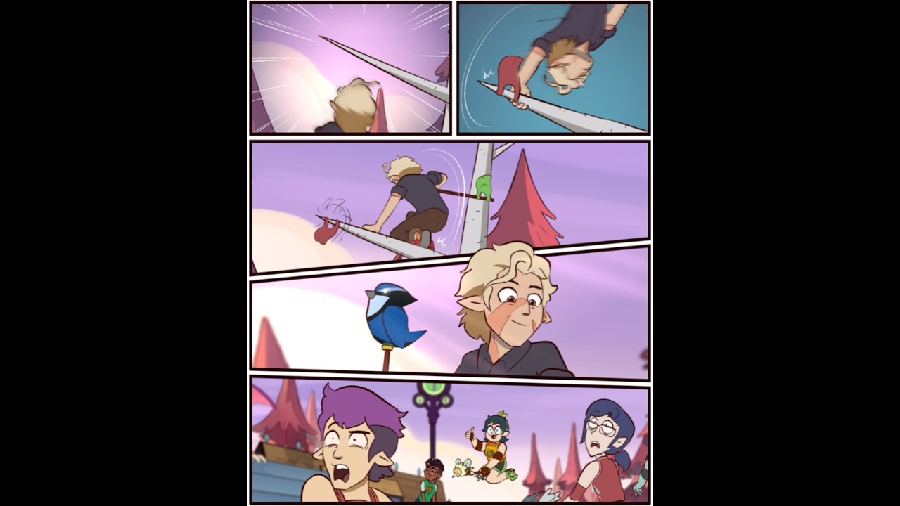 Hunter is invincible✨| The Owl House Comic #theowlhousecomic #hunter #willow #toh #comics #tohcomic