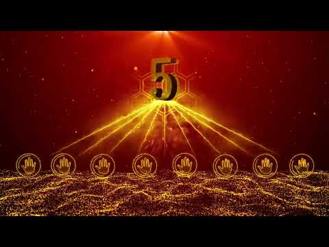 Đếm ngược bàn tay màn hình Led