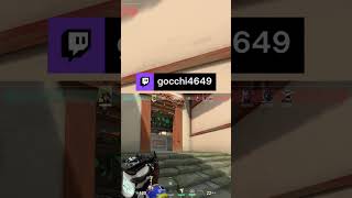 【VALORANT】1vs3クラッチ #Shorts | gocchi4649 (#Twitch)