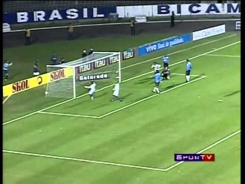 Grêmio 0x2 Cruzeiro Brasileiro 2007 6ª Rodada