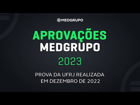 Aprovações MEDGRUPO 2023 - UFRJ
