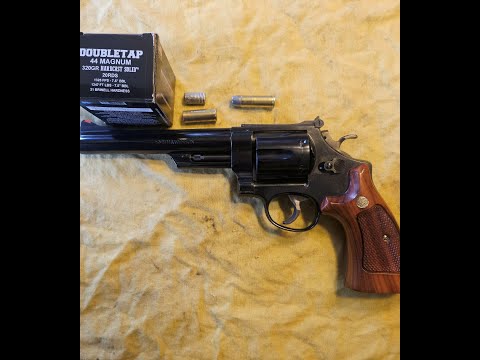 44 MAG PISTOL BIG GAME/BEAR DEFENSE LOAD TERMINAL EFFECT DEMO 320 GR HARD CAST DOUBLETAP AMMO