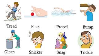 Rare English Action Verbs with Easy Examples | Advanced Vocabulary for Daily Use