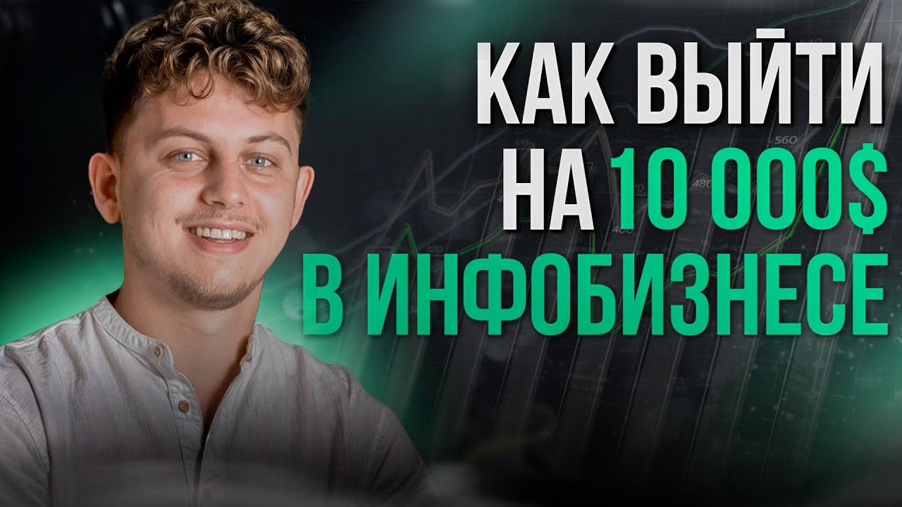 4 ШАГА К $10 000 НА ИНФОБИЗНЕСЕ. Пошаговый план для экспертов и продюсеров