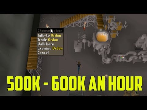 OSRS- 500K-600K AN HOUR! Easy Oldschool Runescape Money Maker!