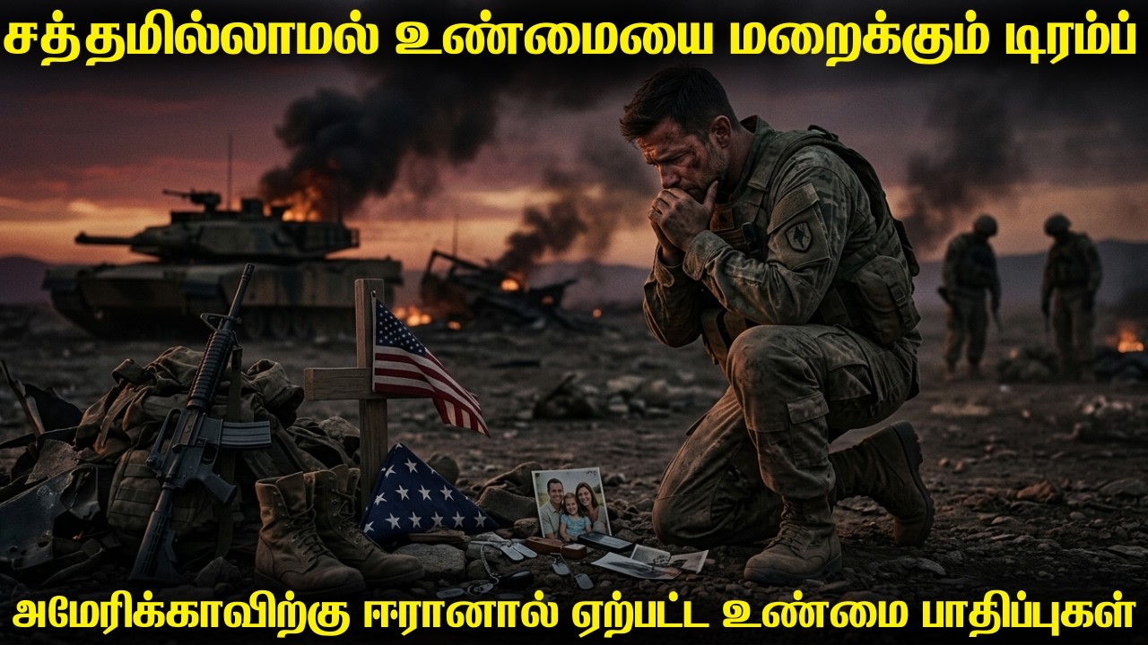 அமெரிக்க ராணுவத்தின் உண்மையான சேதாரம் என்ன | ஈரானுக?