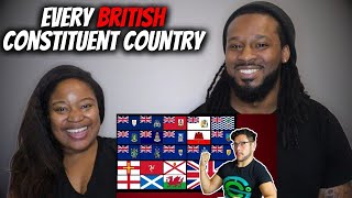 🇬🇧American Couple Reacts "Every British Constituent Country,Territory,& Crown Dependency EXPLAINED"