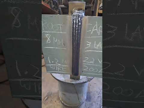 #weldingprocess #fcaw #welding way up 3pass