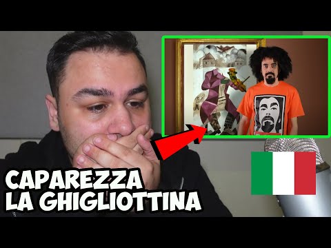 British Reaction To Caparezza - La Ghigliottina (Italian Rap)