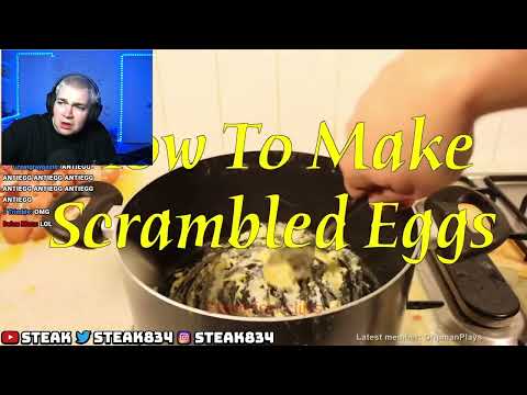 steak reacts to how to poach an egg 💀