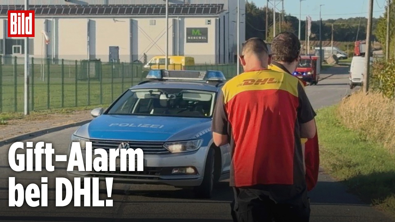 MECKLENBURG-VORPOMMERN: Quecksilber-Verdacht im DHL-Zentrum! Mitarbeiter klagt über Unwohlsein
