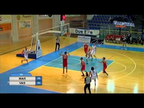 Sintesi dell'incontro di Basket Valle d'Itria Basket - Vasto Basket