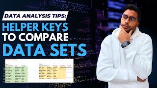 Excel Data Analysis - Using a Helper Key to compare Data in Excel