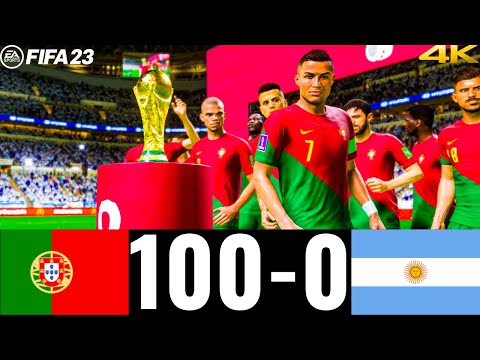 PORTUGAL 100-0 ARGENTINA | FIFA WORLD CUP FINAL 2026 | PS5 4K GAMEPLAY #easportsfc26