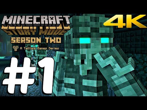 Minecraft Story Mode Season 2 - Gameplay Walkthrough Part 1 FULL EPISODE 1 [4K 60FPS]