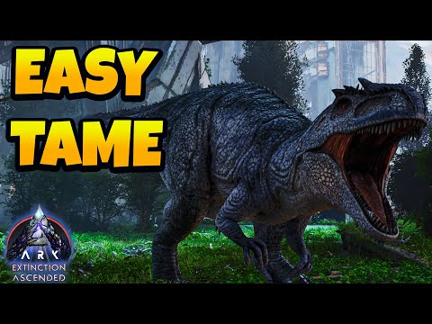 Easiest Way to Tame Giganotosaurus in ARK Ascended