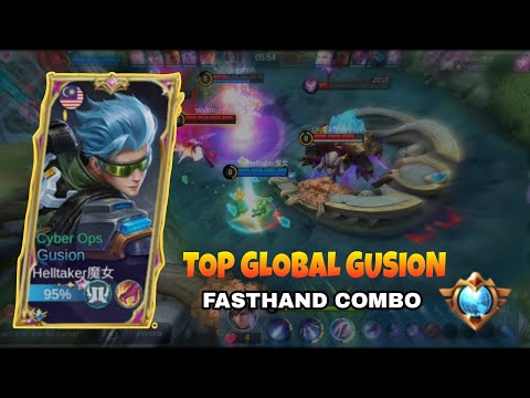 6000K MATCH TOP GLOBAL 2 GUSION | GAMEPLAY by Helltaker -  Mobile Legends Bang Bang