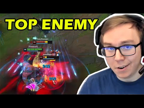 BAUS SION VS THE NATURAL ENEMY OF TOP LANE