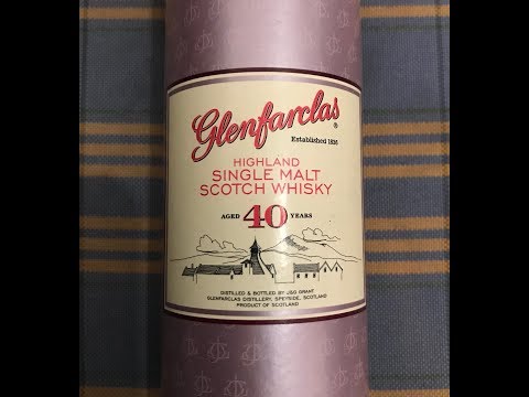 Glenfarclas 40 Year Old Single Malt Scotch Whisky Review