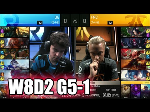 Origen vs Fnatic | Game 1 S6 EU LCS Summer 2016 Week 8 Day 2 | OG vs FNC G1 W8D2 1080p