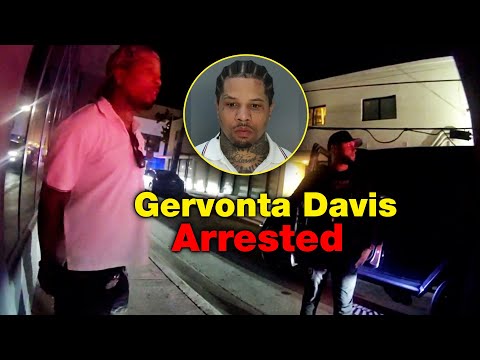 Exclusive! Boxer Gervonta Davis ARRESTED in Miami Beach For Domestic Violence  BodyCam 2025