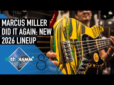Sire Marcus Miller Basses | #thoNAMM 2026