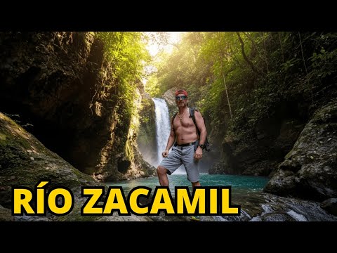 ¡DESCUBRO un LABERINTO NATURAL lleno de CASCADAS y CAÑONES en El Salvador! 🇸🇻 | Río Zacamil