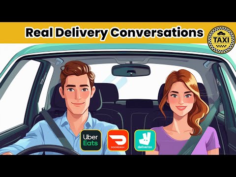 English for Uber & DoorDash Drivers | Speak English Confidently | English Listening Practice