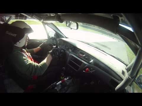 Puchar jesieni 2014 Tor Kielce Paweł Łuczkiewicz "Fitnes" onboard Evo 9