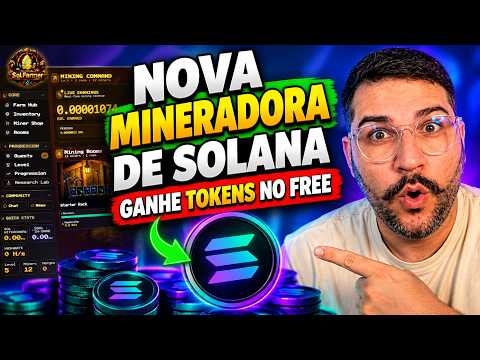 NOVA MINERADORA DE SOLANA NO FREE | SOLFARMER