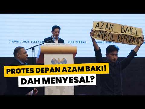 Dikejar SPRM, Direman Polis. Protester Azam Baki Bukak Cerita