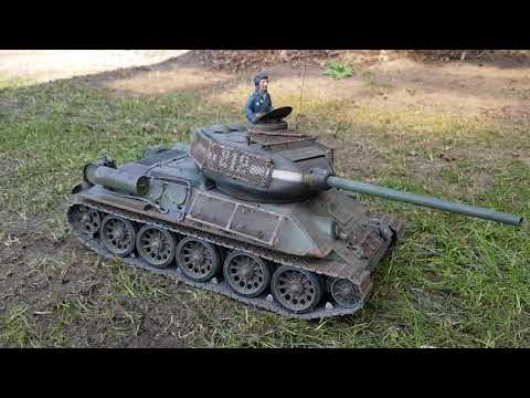T-34/85, RC Modell 1:16 mit Elmod Fusion Eco