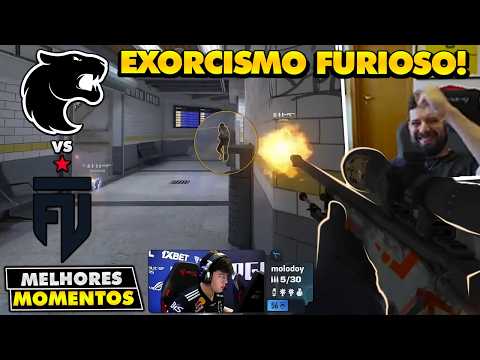 FURIA EXORCIZOU o DEM0N em REVANCHE INSANA! Melhores Momentos: FURIA vs FUT  - PGL CLUJ-NAPOCA