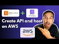 Create An API And Host On AWS AWS Lambda AWS API Gateway AWS Tutorial Awstraining