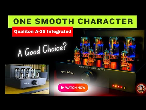 Audiophile Vacuum Tube Amplifier - Qualiton A35 High End Audio