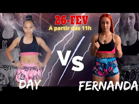 Fernanda Alada vs Day Veira I Camisa de Força Fight