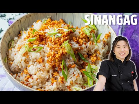 The MOST Delicious Garlic Fried Rice