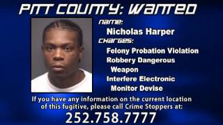 Pitt County Wanted: 8/13/2012