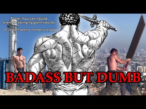 Swinging a sword WON'T make you jacked