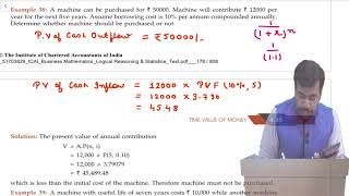 LEC 7 - TIME VALUE OF MONEY