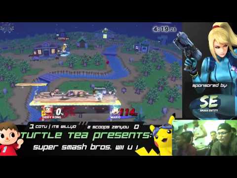 Turtle Tea PRESENTS: SSB4 I ( Grand Finals - MastaZenyouX vs. COTU | ITS WILLyo)