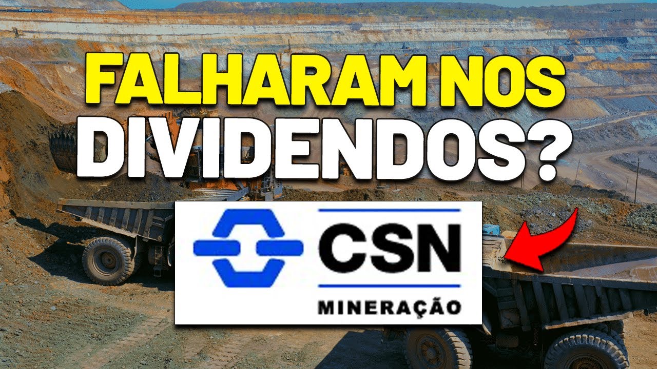 🚨O PAYOUT DESABOU pela PRIMEIRA VEZ? CSN Mineração (CMIN3): Resultados e dividendos